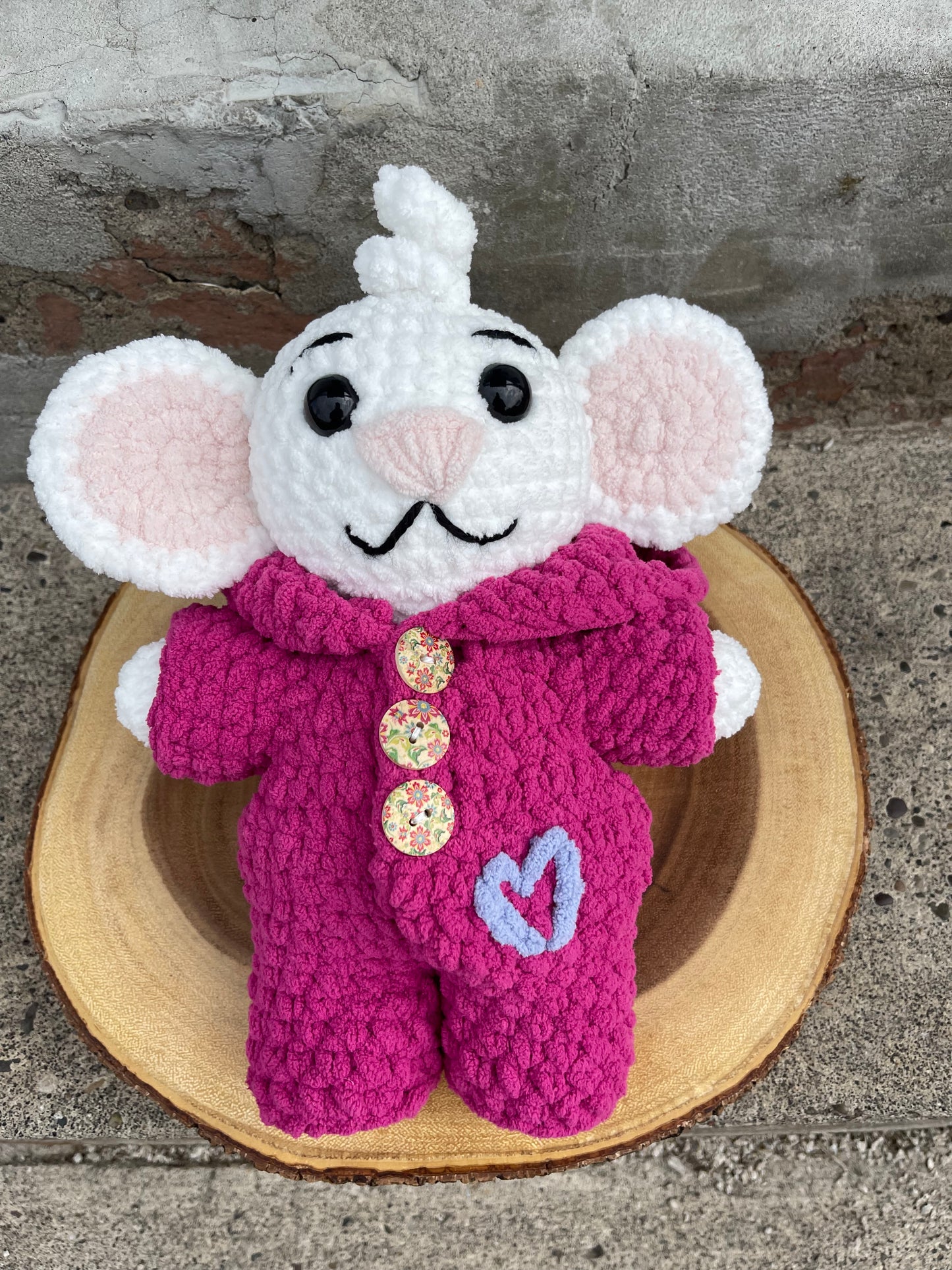 Mouse friend crochet