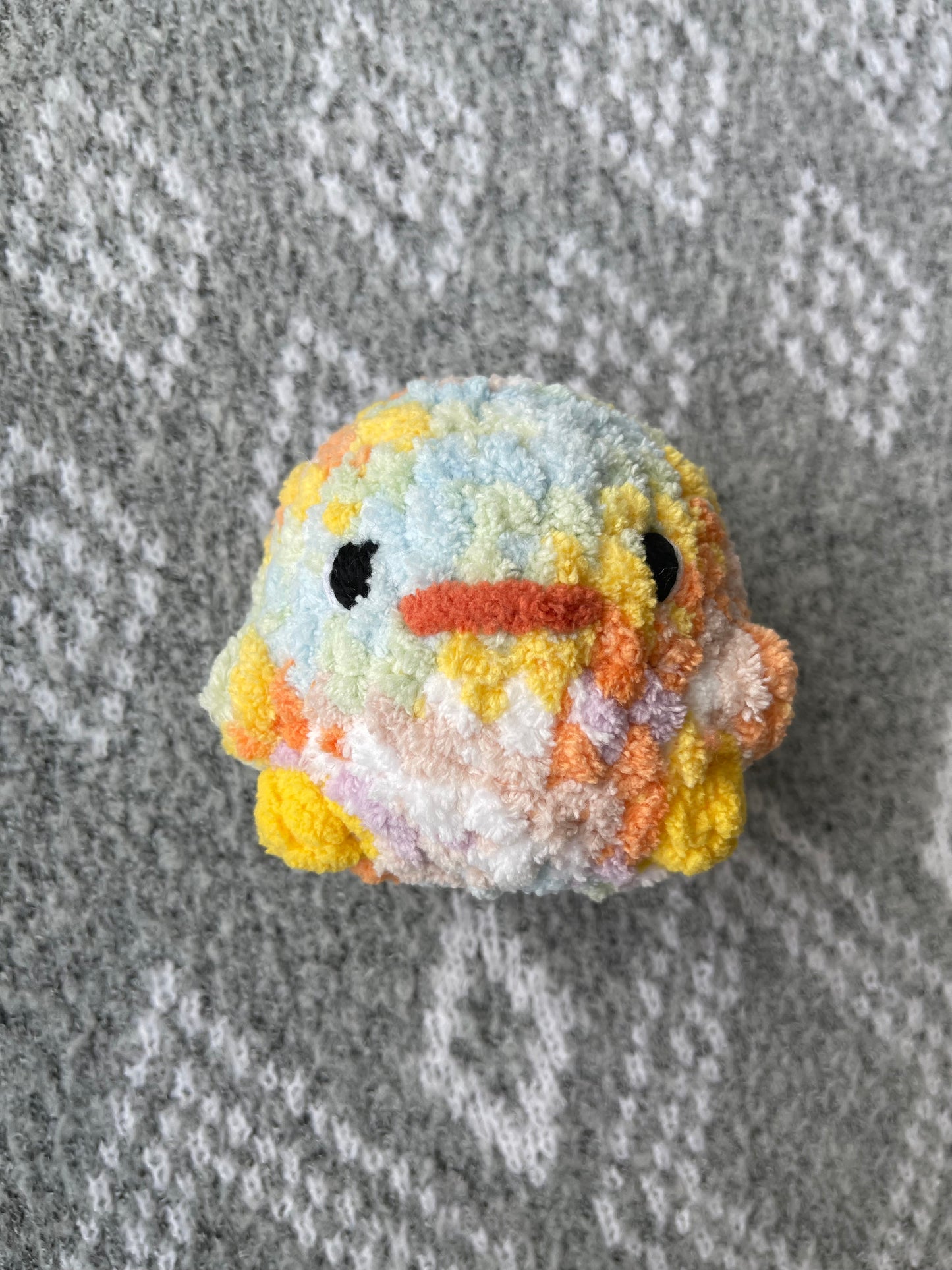 Easter chick crochet