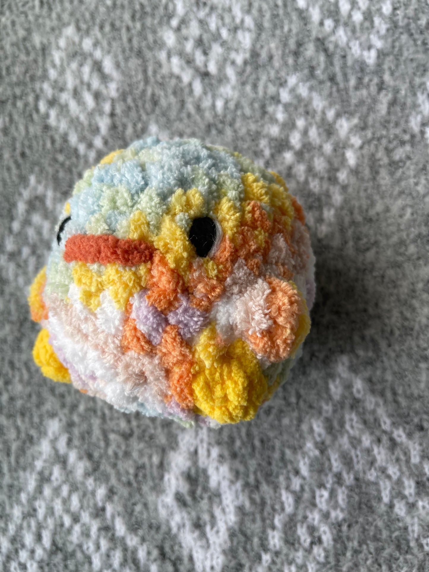 Easter chick crochet